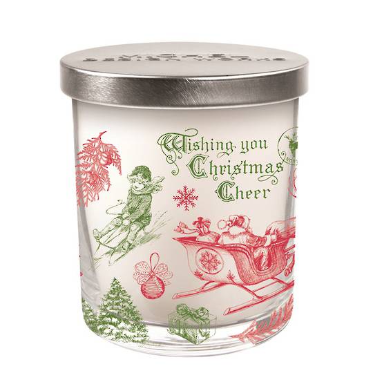 Christmas Time Candle Jar